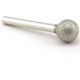 thumbnail image 2 of 2Pcs 15mm 9/16" Spherical Head Diamond Grinding Bits Round Ball Lapidary Tools, 2 of 9