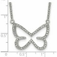 thumbnail image 5 of Stainless Steel Polished With Cz Butterfly 18In Necklace Made In China -Jewelry By Sweet Pea, 5 of 9