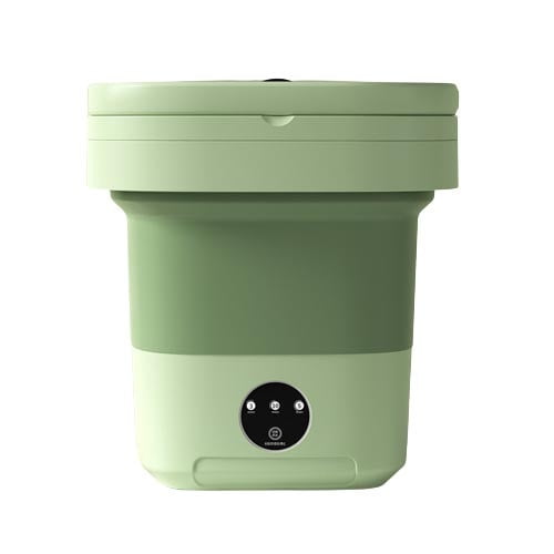 CEHVOM Mini Washing Machine Foldable Bucket Type Laundry Clothes Washer Cleaner Travel Clearance