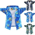 thumbnail image 5 of ZACPNCV Boys Rain Jacket with Detachable Hood Lightweight Raincoats for Kids Green 7-8 Years, 5 of 5