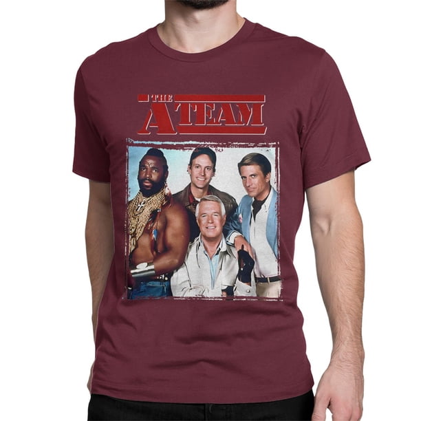 Regalos para amantes de la película "El Equipo A", regalo para fanáticos de la película, camiseta de algodón para hombre y mujer, camiseta de cuello redondo, camiseta de manga corta.