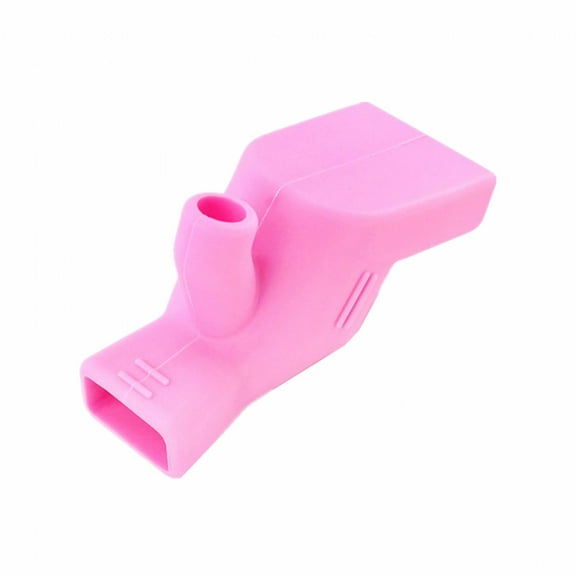 AUQ Kitchen Tap Extender,Stylish Appearance Faucet Extension,No Tools Needed Water Tap Extender,Pink