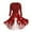 GT201 Red, variant on Christmas Dresses Womens Tea Dress Long Sleeve Xmas V Neck Dress With Belt Swing Party Dresses Soft Outfits Red S