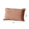 thumbnail image 3 of Winter Warm Milk Velvet Pillowcase 48x74cm Soft And Comfortable Warm Winter Pillowcase Soft And Skin-friendly Suitable for Cold Winter Antis, Brown, 3 of 7
