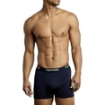 thumbnail image 4 of 6-Pack Men's Cotton Stretch Boxer Briefs, Navy, XL, 4 of 4