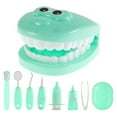 thumbnail image 3 of Ensemble de Jeu de Dentiste pour Enfants 9 Pcs, Modèle de Dentiste à Haute Simulation, Jouet de Jeu de Rôle, Éducation Précoce, Ensemble d'Apprentissage pour Dentiste, Habitudes de Jeu de Rôle de Dentiste, Développement, pour Garçons et Filles de 3 Ans et Plus, 3 of 3