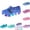 001-Blue1, variant on Toddler Clogs Kids Car Design Light Up Shaking Garden Shoes Slip Resistant Beach Sandal Boy