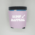 thumbnail image 3 of Ice Cream Pint Coolers, Scoop Happens, Funny Ice Cream Pint Sleeves, Funny Party Favor and Gift Ideas, Foam Holder for Ice Cream Lover, 3 of 5