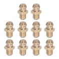 thumbnail image 1 of Unique Bargains Raccord Hydraulique Droit en Laiton Filetage M6 x 1mm Lot de 10, 1 of 5