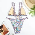 thumbnail image 6 of Fulorrnie Sexy Bikini for Women Thong Bathing Suits Retro Boho Style 2 Piece Swimsuits, 6 of 6