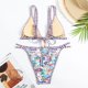 thumbnail image 4 of Gibobby Trajes de Natación para Mujer Conjunto de bikini degradado para mujer, traje de baño sexy de dos piezas, traje de baño, traje de playa, estilo na(Blanco,G), 4 of 5
