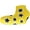 Yellow, variant on Star Pattern Golf Blade Cover Putter Head Cover with Magnetic Closure for Golf Putter Head Club