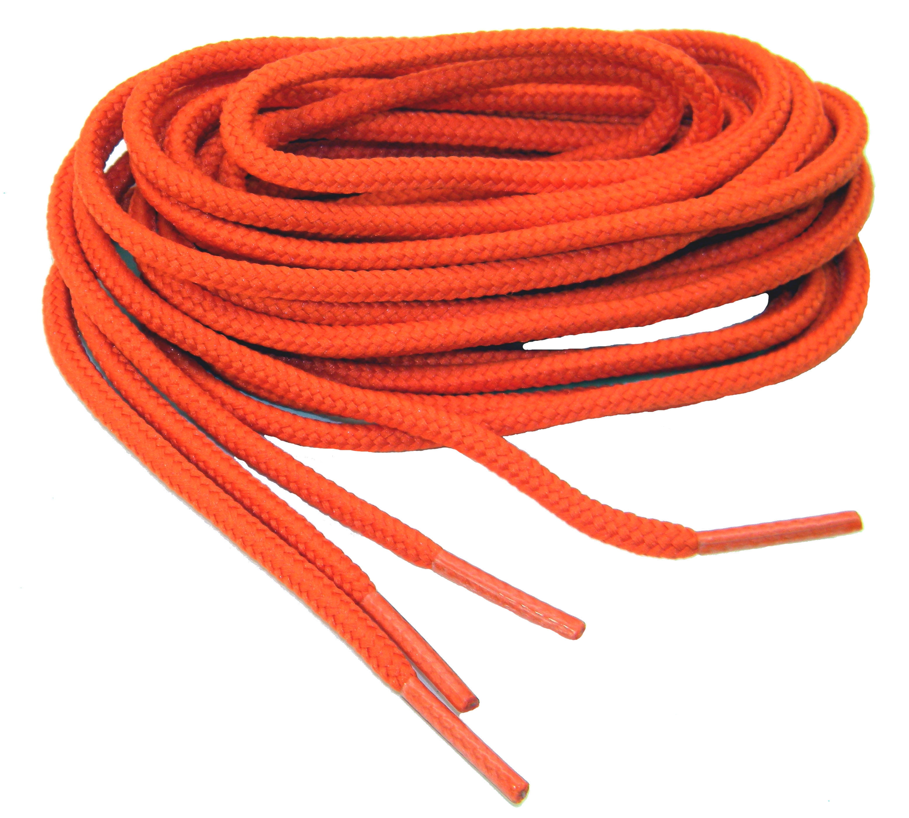 72 Inch 183 cm 2 pair pack Pumpkin Orange Heavy Duty 4mm round Boot