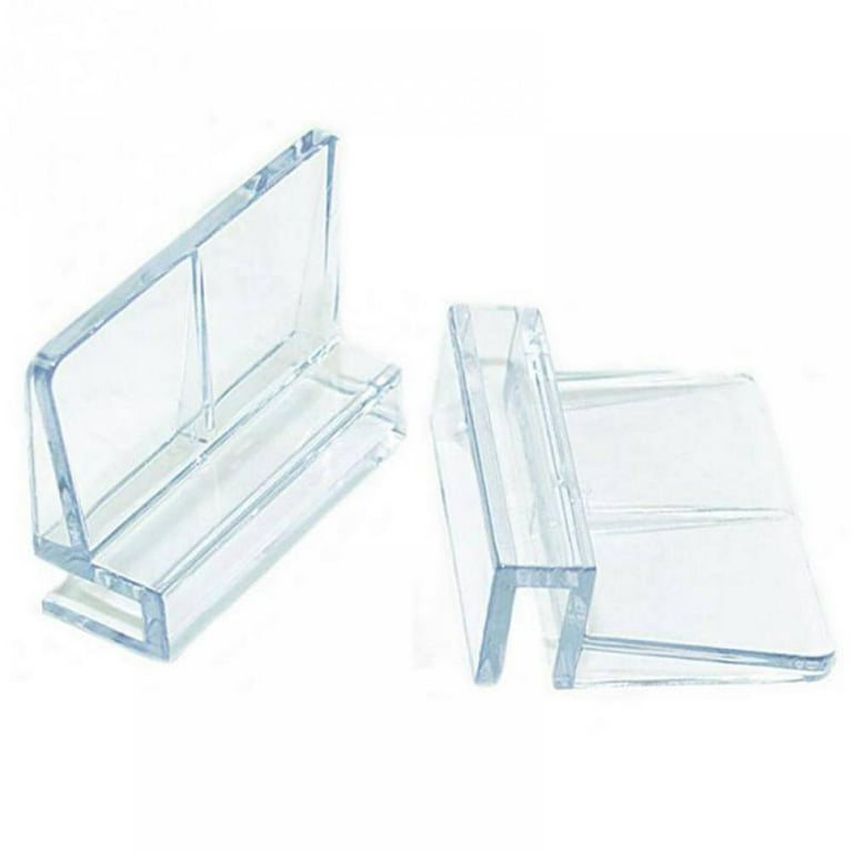 4 PCS Aquarium Glass Cover Clear Acrylic Support Holder, Aquarium Lid  Support Holder, for Aquarium Fish Tank 