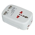 thumbnail image 4 of Adaptador de viaje Convertidor universal Nikou 2 puertos de carga USB 2000W, 4 of 15