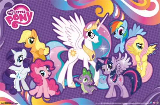 My Little Pony Friends Together Poster 36x24 inch 