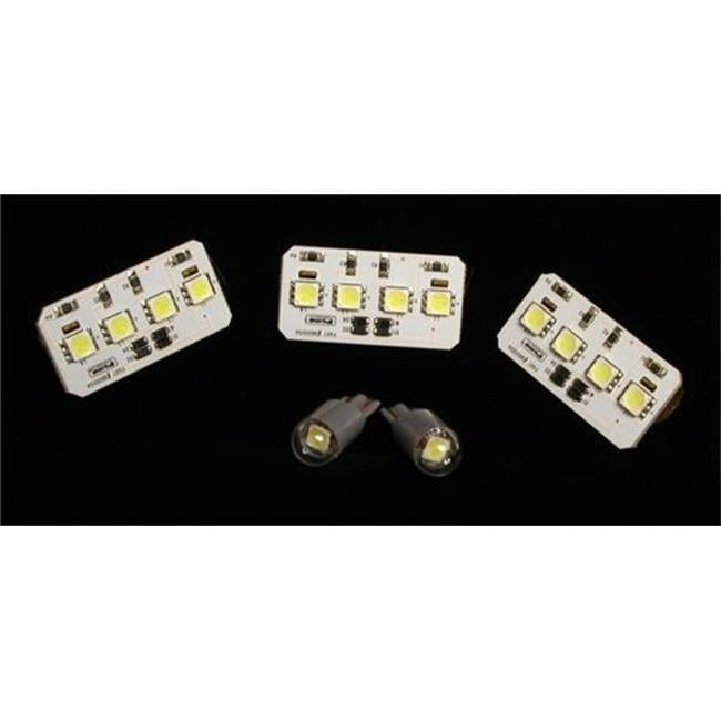 2Pcs 9006 HB4 9006XS 12-2323-SMD White 60W Bulbs Set Replacement for Fog Light 