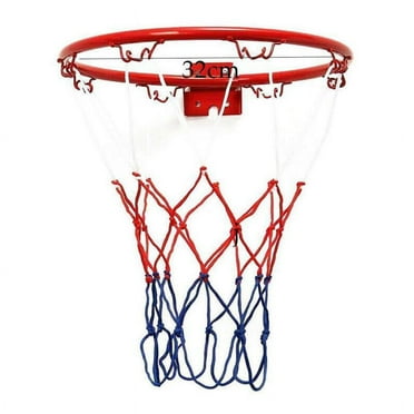 Basketball Goal Hoop Rim Net Wall Mounted Foldable Outdoor gift For Indoor T3U9