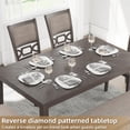 thumbnail image 5 of Ashley Furniture Wrenning Gray Dining Table and 4 Chairs and Bench - Set of 6, 5 of 15