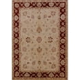 thumbnail image 1 of Ahgly Company Machine Washable Indoor Rectangle Industrial Modern Light Copper Gold Area Rugs, 5' x 8', 1 of 7