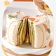 thumbnail image 5 of pstuiky 50 piezas de papel para envolver sándwiches papel recubierto papel absorbente de aceite papel para hamburguesas papel rectangular desechable para envolver sándwiches., 5 of 6