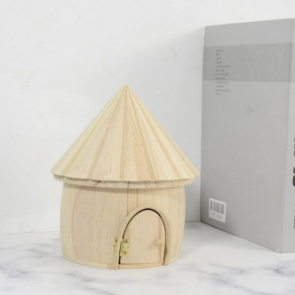 DEMACRIO Small Storage Box Desktop Storage Boxes Khaki 1Pack Dining Room Table