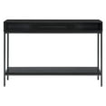 thumbnail image 3 of Henn&Hart 45" Blackened Bronze/Black Grain Console Table, 3 of 5