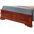 thumbnail image 4 of Quality Cherry Full Storage Bed - 44"H X 61"W X 84"D - Easy Bedding Storage, 4 of 6