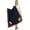 Navy Blue, variant on Phagun Women's Designer Chiffon Dupatta Indian Long Stole Tassel Scarfs-White