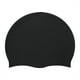 thumbnail image 1 of Natación para adultos para adultos unisex silicona elástica natación de natación gorro de baído sombro impermeable de natación negro, 1 of 3