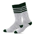 thumbnail image 3 of Eco Friendly Heavy Weight Recycled Cotton Thermals Boot Socks 4 Pairs (9-11, Multi Stripe), 3 of 6