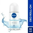 thumbnail image 7 of Nivea Fresh Natural Infini-Fresh Roll-On Deodorant Antibacterial 50ml 3-Pack, 7 of 7