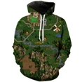 thumbnail image 3 of Nueva sudadera con capucha para hombre Heroes of Might and Magic con estampado 3D, moda de otoño para hombre, sudadera de gran tamaño para actividades al aire libre, 3 of 4