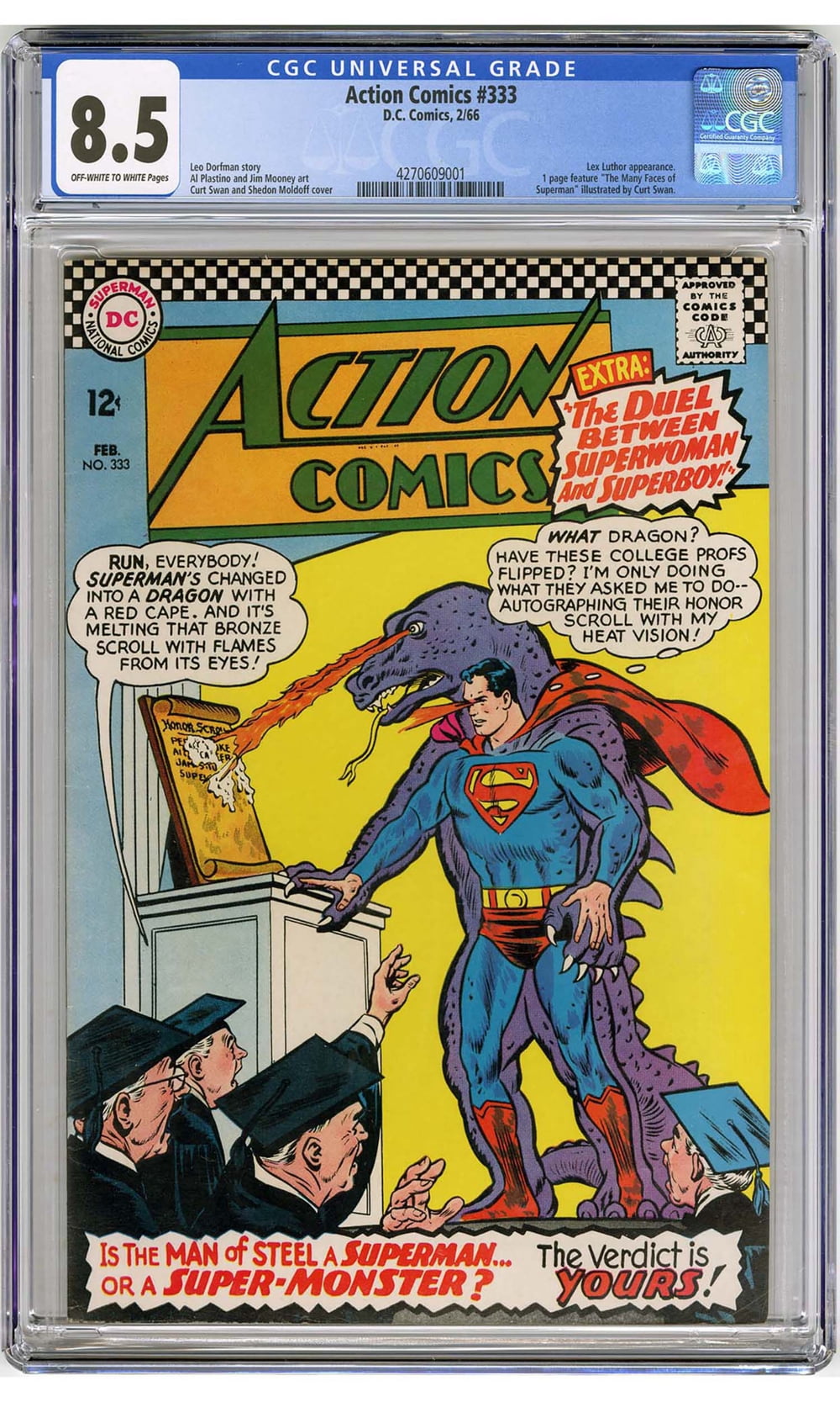 Cover of Action Comics #333