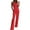 Red, variant on Aayomet OnePiece Jumpsuits For Women Women Solid Tube Top Sleeveless Rompers Cold Shoulder Pocket Jumpsuit,Red M