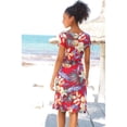 thumbnail image 3 of LASCANA Women's Pattern V-Neck Dress, 3 of 5