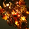 thumbnail image 3 of Clearance!Artificial Fall Wreath,Autumn Wildflowers Wreath for Front Door Wall Window Decor and Thanksgiving Harvest Festival Celebration, 3 of 6