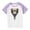 Purple, variant on Cute Raglan Graphic Tees for Girls Summer Short Sleeve Baseball T-Shirts Loose Fit Round Neck Casual Going Out Tops Yellow, 5 Years