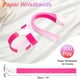 thumbnail image 2 of Uxcell 100Pcs Pulseras de papel para eventos, impermeables, previenen la reutilización, pulsera de identificación a granel para eventos, fiesta, concierto, entrada al bar (Rosa fluorescente), 2 of 7