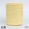 thumbnail image 1 of EASTIN Raffia Yarn for Knitting and Crocheting Hat  Handbags  Flower Gift Wrap  Packing Cords  DIY Handcrafts  Free Shipping  300Meter, 1 of 7