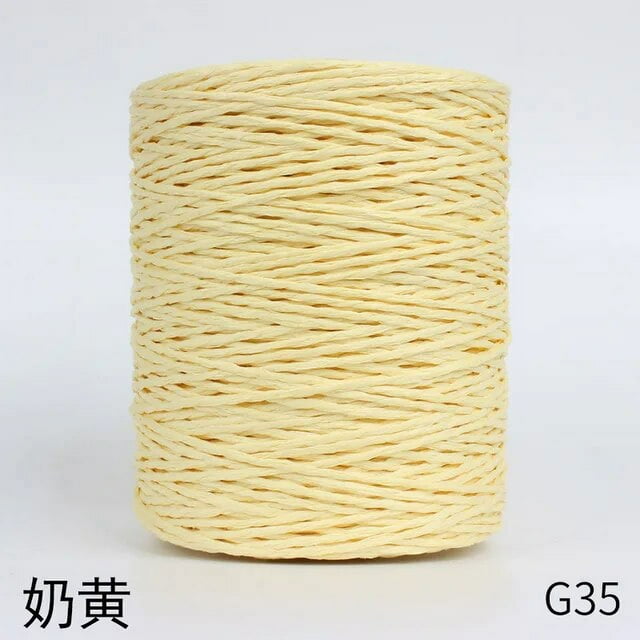 EASTIN Raffia Yarn for Knitting and Crocheting Hat Handbags Flower Gift Wrap Packing Cords DIY Handcrafts Free Shipping 300Meter