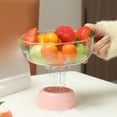 thumbnail image 4 of Oefntac Mini Coffee Table Tray Candy Coil Detachable Elevated Fruit Dish Snack Storage Home Use Decorative Display, 4 of 6