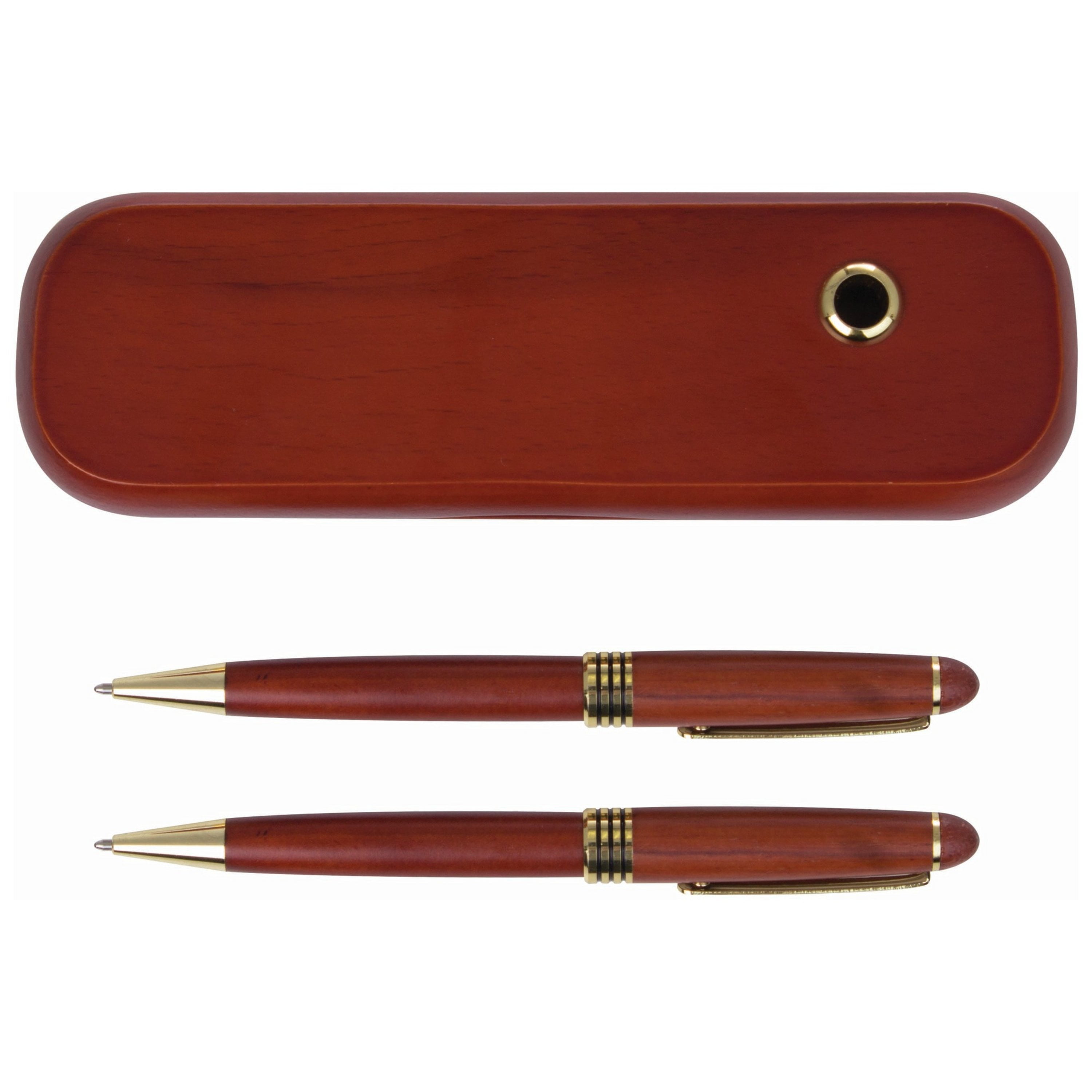 Rosewood Pen and Pencil Set, Low-Cost High-Quality Wood Writing Tools