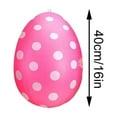 thumbnail image 2 of Prefilled Easter Eggs Polka Dot Decorative Egg ornament Perfect for Easter Decor, Spring Celebrations, and Festive Home Accents, The Ideal Easter Gift(Brown), 2 of 2