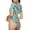 Travel1, variant on Trendy Colorful Pineapples Womens One Piece Swimsuits Modest Tummy Control Bathing Suits Lace Up Slimming Swim Suit-Small