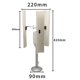 thumbnail image 2 of Nuevo modelo de generador de viento Vertical de cinco aspas, generador trifásico de imán permanente sin escobillas, molino de viento de baja velocidad, herramientas portátiles, 2 of 4