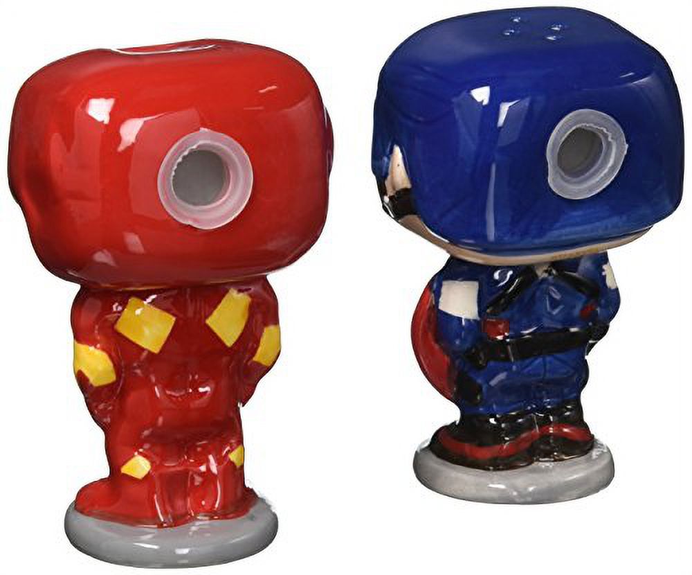 Funko POP! Home Marvel Avengers Captain America & Iron Man Salt & Pepper Shakers - image 2 of 2