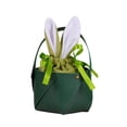 thumbnail image 2 of Bolsas de regalo de Pascua, decoraciones, bolsas de supermercado, bolsas de mano para recuerdos de fiesta de Pascua Verde oscuro, 2 of 9