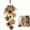 # No light, variant on Rustic Farmhouse Wooden Fall Wall Hanging Decor with Remote Control LED Lights, Sunflower Barn Heart Ornament, Autumn Thanksgiving Front Door Home Decoration Housewarming Gift