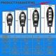 thumbnail image 3 of 5000w Upgraded 8000mah Solar Street Light Outdoor Waterproof Led For Garden Wall Adjustable Angle Solar Lamp With Modes Remote, 3 of 5